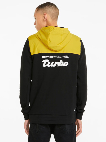 Puma Puma žuto-crna muška sportska majica s kapuljačom