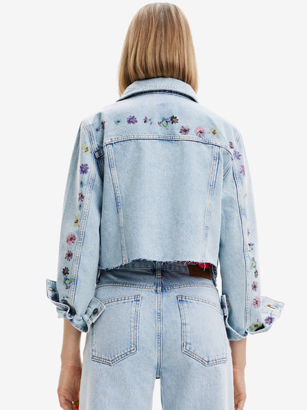 Desigual Svijetloplava Desigual Soho ženska traper jakna