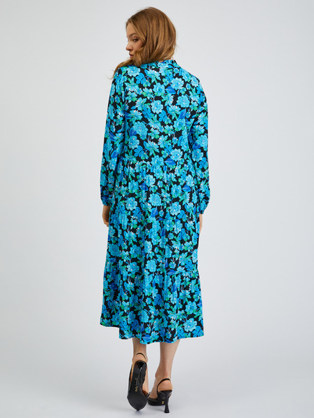 Orsay Crno-plava ženska haljina s uzorkom ORSAY