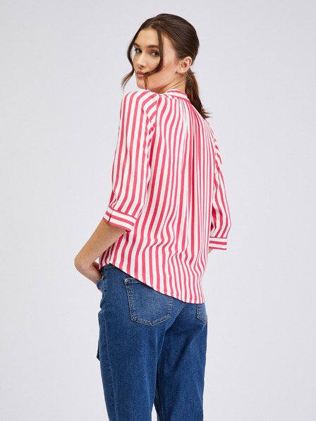 Orsay Bijelo-ružičasta ženska prugasta bluza ORSAY