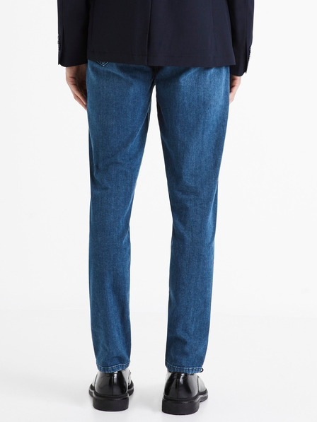 Celio Plave muške slim fit traperice Celio C25 Dosoft25
