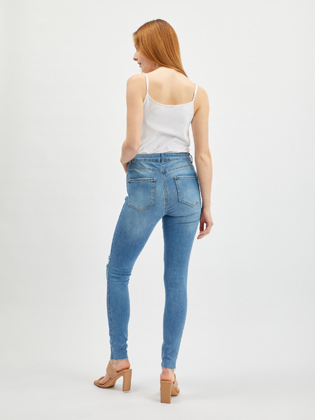 Orsay Svijetloplave ženske skinny fit traperice ORSAY