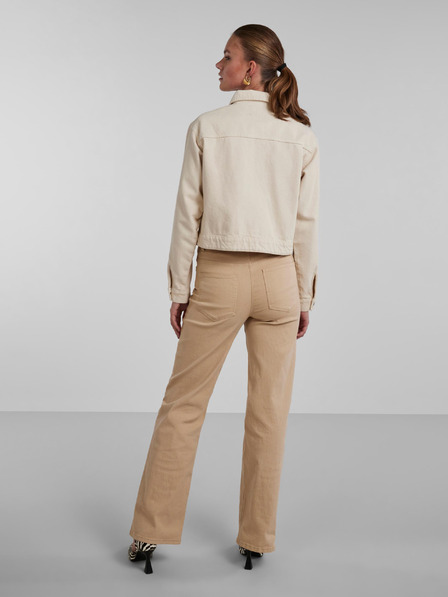 Pieces Pieces Tessie ženska krem traper jakna