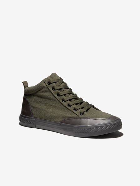 Ombre Clothing Crno-zelene muške tenisice cipele Ombre Clothing T377