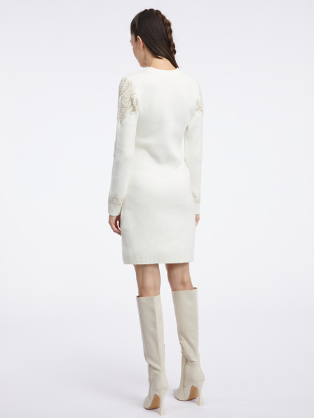 Orsay Krem ženska džemper haljina ORSAY