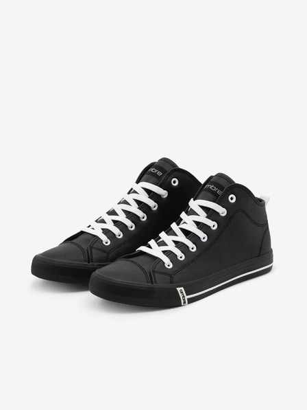 Ombre Clothing Crne muške gležnjače Ombre Clothing