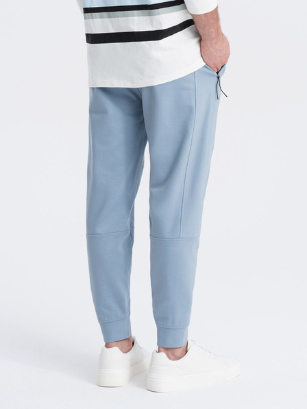 Ombre Clothing Svijetloplava muška osnovna trenirka Ombre Clothing