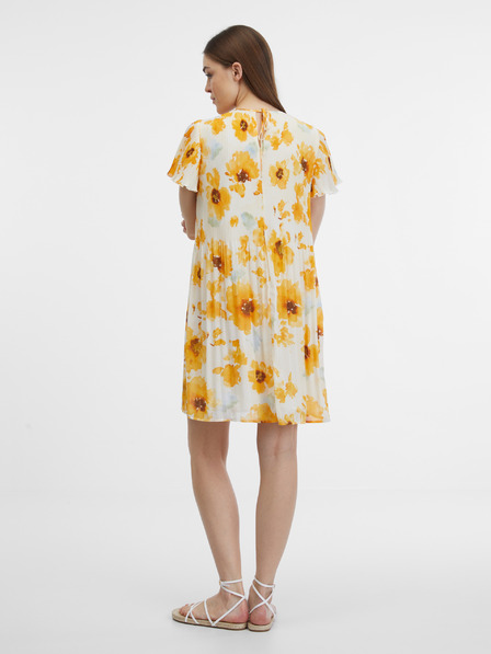 Orsay Žuto-bež ženska cvjetna haljina ORSAY