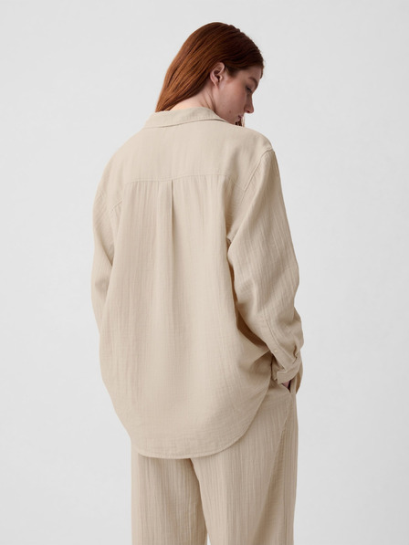 GAP Oversize muselinska košulja GAP
