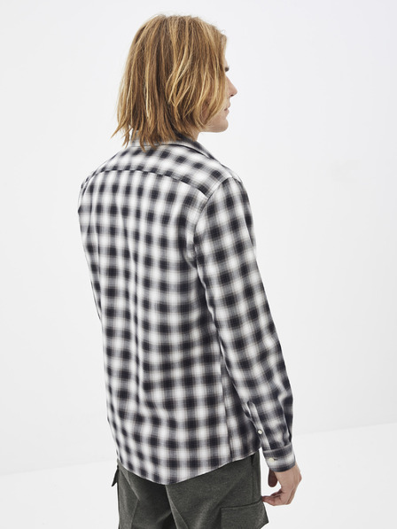 Celio Crno-bijela karirana košulja Celio Sablaflou