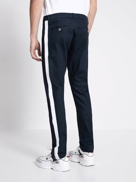 Celio Tamnoplave muške uske traperice s Celio C25 prugom