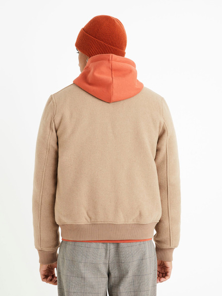 Celio Bež muška bomber jakna Celio Cubeauty