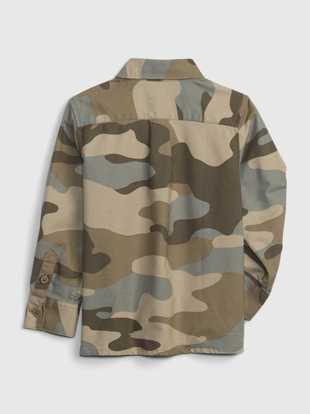 GAP Baby košulja s army uzorkom GAP
