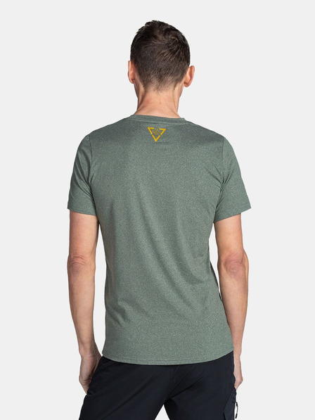 Kilpi Zelena muška sportska majica s printom Kilpi LISMAIN