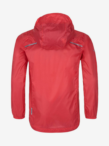 Kilpi Crvena lagana vodootporna jakna za djevojčice Kilpi DENERI