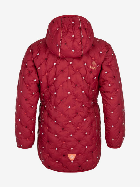 Kilpi Kilpi DAMIA prošiveni zimski kaput za djevojčice u vinu