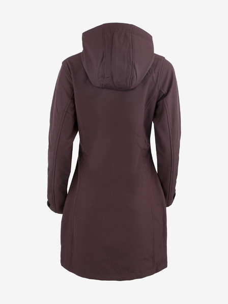 ALPINE PRO Smeđi ženski softshell kaput ALPINE PRO Esera