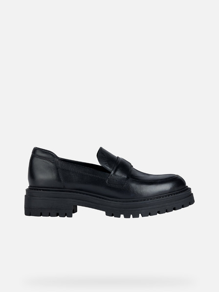 Geox Crne ženske mokasine Geox Iridea