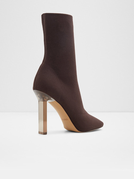 Aldo Smeđe ženske gležnjače na visoku petu ALDO Ovieda