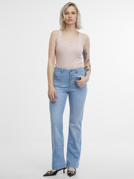 Orsay Svijetloplave bootcut traperice ORSAY