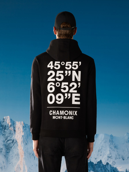 Celio Chamonix-Mont-Blanc majica s kapuljačom