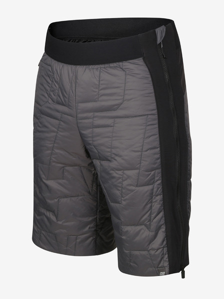 ALPINE PRO Muške kratke hlače s membranom ALPINE PRO CORAL dk.true grey