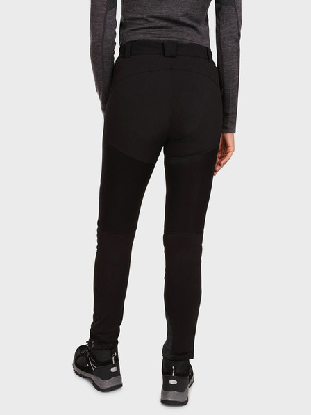Kilpi Crne ženske vanjske hlače KILPI NUUK