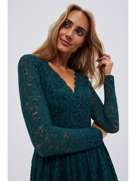 Moodo Zelena ženska čipkasta haljina marke Moodo