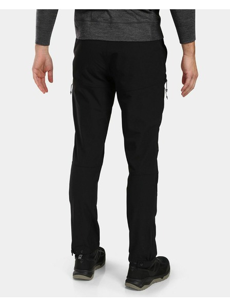 Kilpi Muške utdoor hlače Kilpi VILLAIN-M Black