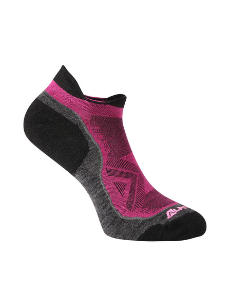 ALPINE PRO Gležnjače od merino vune ALPINE PRO WERDE neon roza