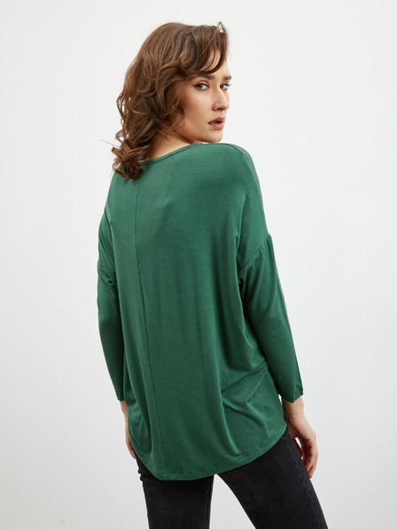 ZOOT.lab Zelena ženska majica s printom ZOOT.lab Rozy