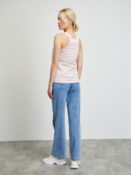 ZOOT.lab Bijelo-roza ženska majica na pruge ZOOT.lab Josefina