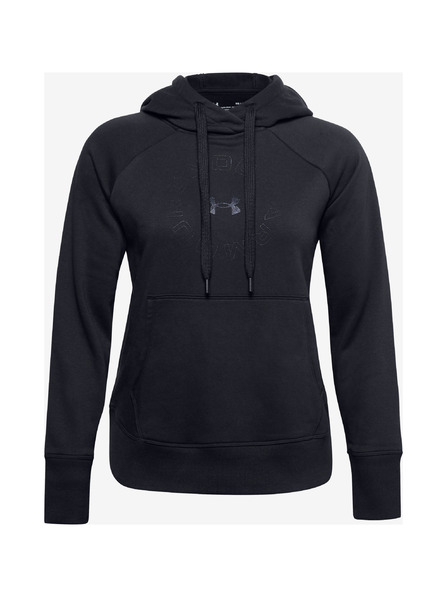 Under Armour Zenska jakna Under Armour Rival Fleece Metallic Hoodie