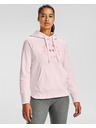 Under Armour Zenska jakna Under Armour Rival Fleece Metallic Hoodie