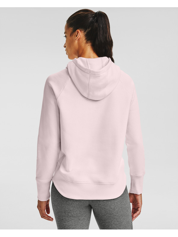 Under Armour Zenska jakna Under Armour Rival Fleece Metallic Hoodie