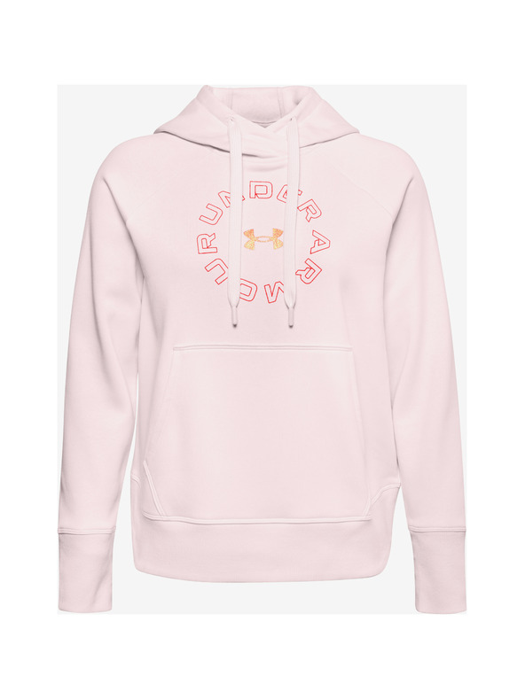 Under Armour Zenska jakna Under Armour Rival Fleece Metallic Hoodie