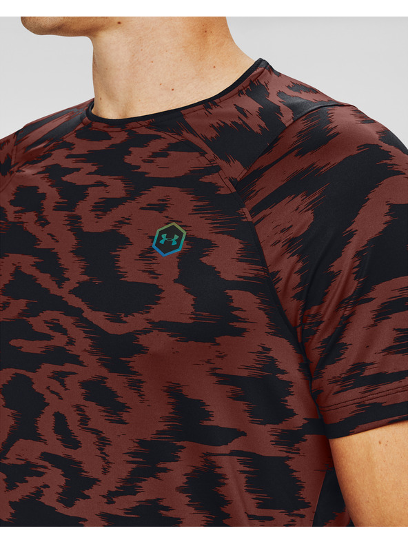Under Armour Muške kompresivne majice Under Armour HG Rush Fitted SS Printed