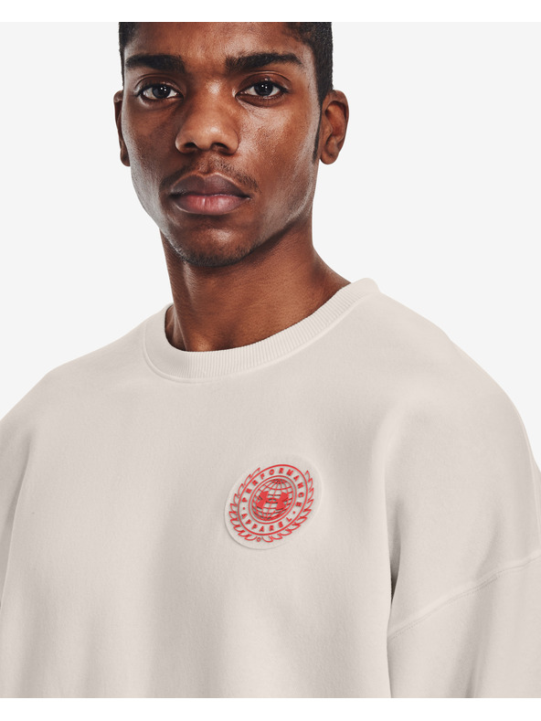 Under Armour Mošku jaknu Under Armour RIVAL FLEECE AMP CREW