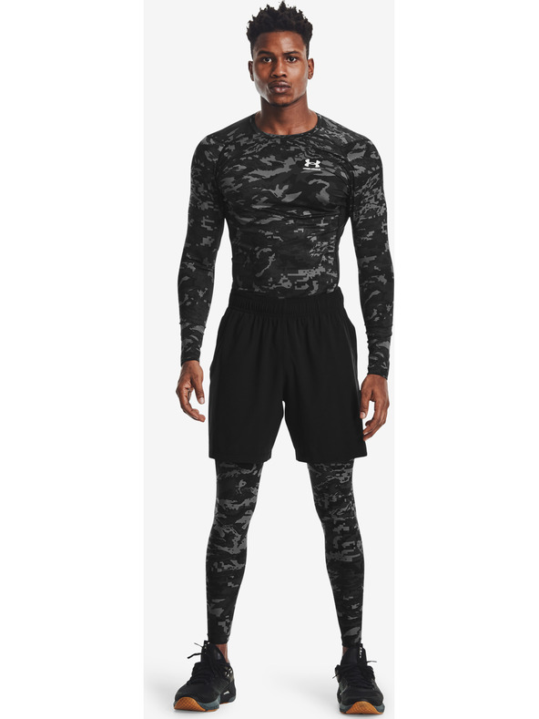 Under Armour Moške kompresivne tajice Under Armour HG Armour Camo Lgs