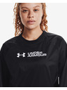 Under Armour Ženska majica s kapuljačom Under Armour Recover Storm Woven Shine Crew