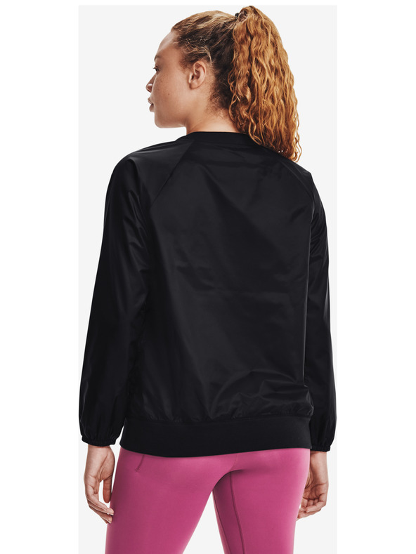 Under Armour Ženska majica s kapuljačom Under Armour Recover Storm Woven Shine Crew