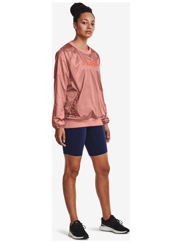 Under Armour Ženska majica s kapuljačom Under Armour Recover Storm Woven Shine Crew