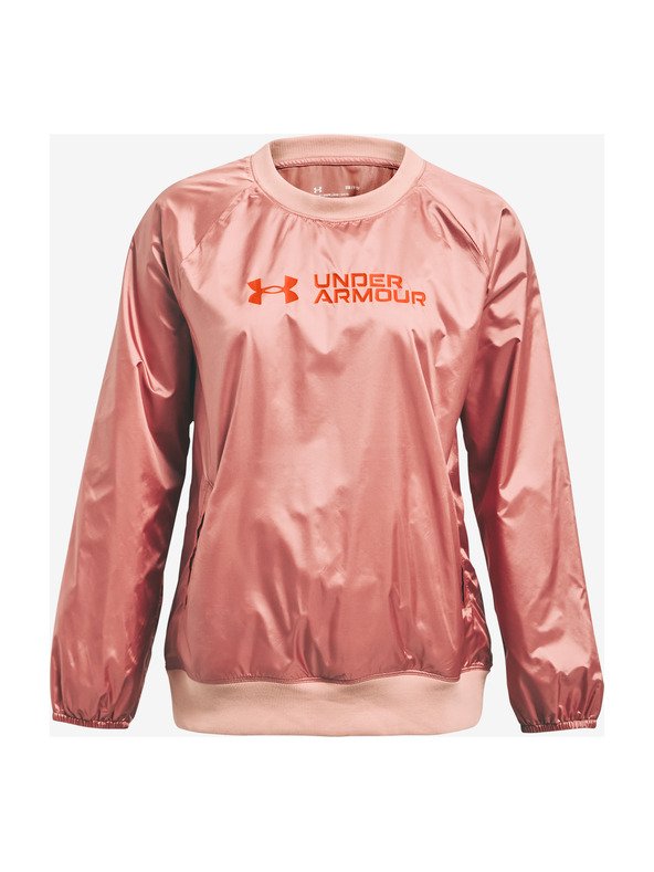 Under Armour Ženska majica s kapuljačom Under Armour Recover Storm Woven Shine Crew