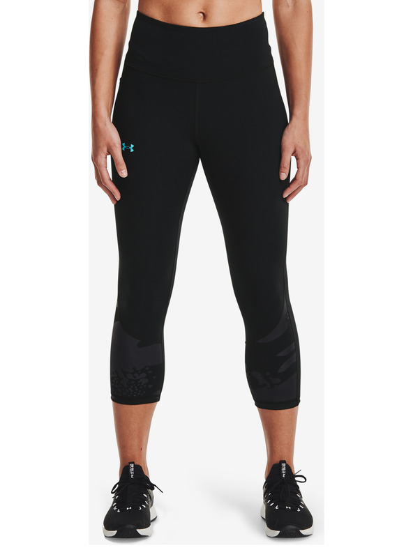 Under Armour Ženske kompresivne helanke Under Armour Rush Tonal Capri PKT NS