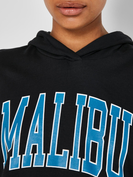 Noisy May Crna majica s kapuljačom Noisy May Fame