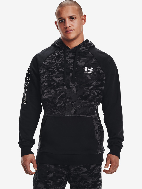Under Armour Muška dukserica Under Armour RIVAL FLC CAMO SCRIPT HD