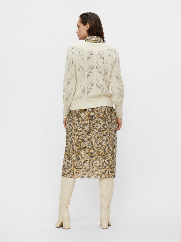 .OBJECT Krem pulover .OBJEKT Melanie