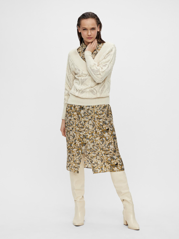 .OBJECT Krem pulover .OBJEKT Melanie