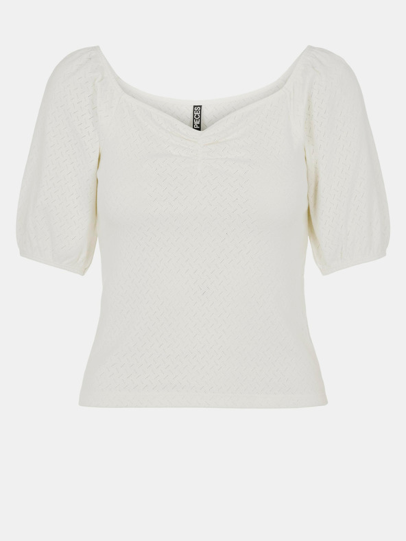 Pieces Pieces Lucy bluza s krem ​​uzorkom