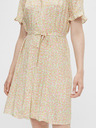 Pieces Pieces Timberly kremasta cvjetna haljina na vezanje